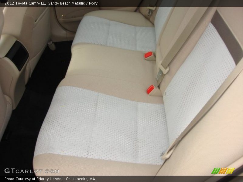 Sandy Beach Metallic / Ivory 2012 Toyota Camry LE