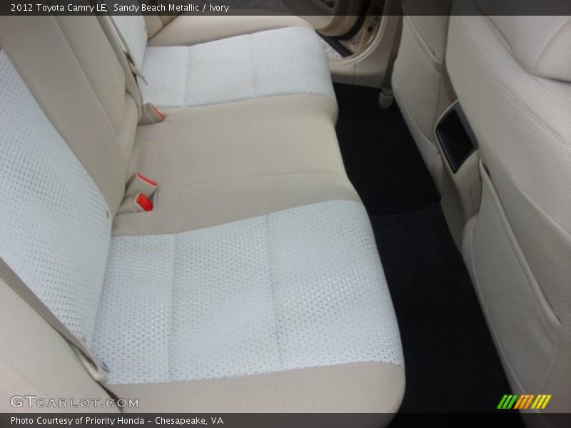 Sandy Beach Metallic / Ivory 2012 Toyota Camry LE