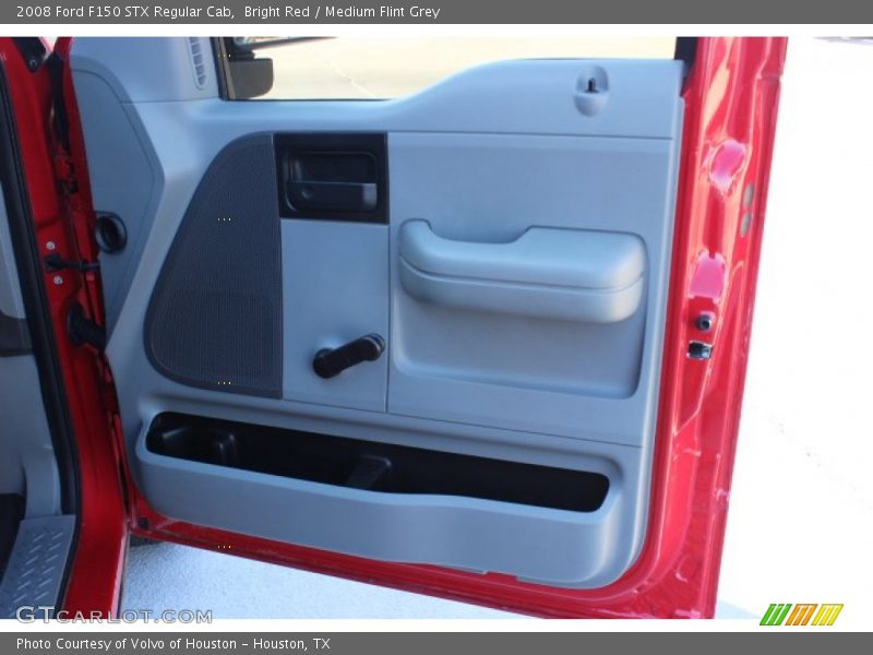 Bright Red / Medium Flint Grey 2008 Ford F150 STX Regular Cab