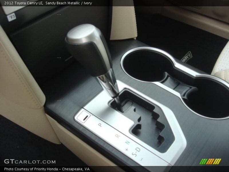 Sandy Beach Metallic / Ivory 2012 Toyota Camry LE