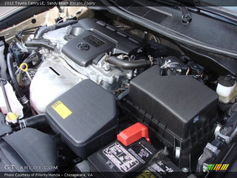 Sandy Beach Metallic / Ivory 2012 Toyota Camry LE