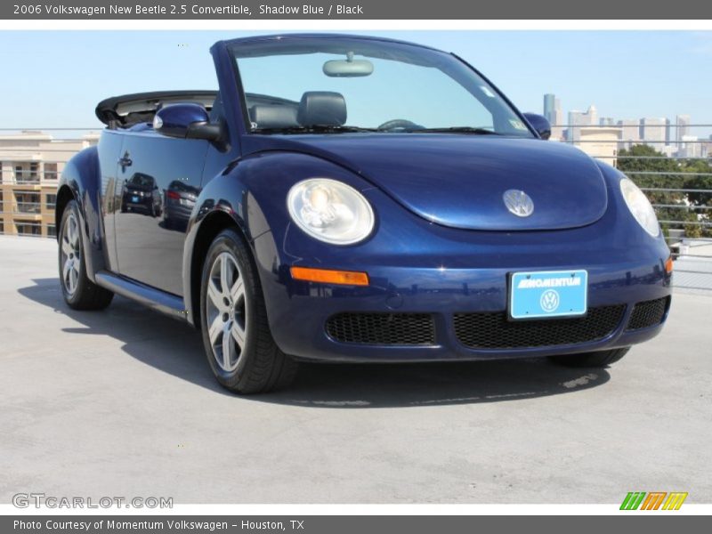 Shadow Blue / Black 2006 Volkswagen New Beetle 2.5 Convertible