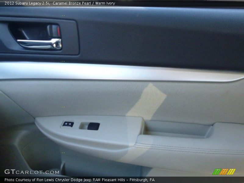 Caramel Bronze Pearl / Warm Ivory 2012 Subaru Legacy 2.5i