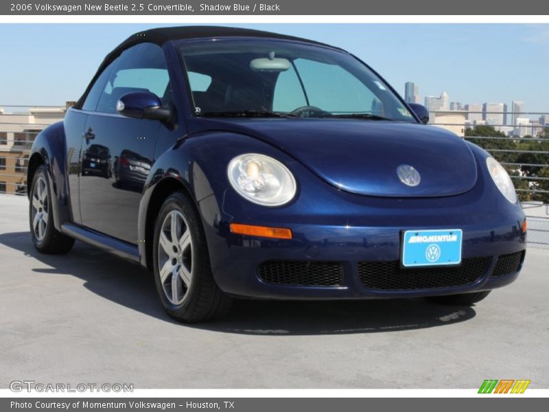 Shadow Blue / Black 2006 Volkswagen New Beetle 2.5 Convertible