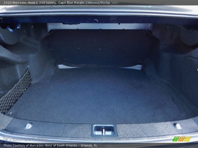 Capri Blue Metallic / Almond/Mocha 2010 Mercedes-Benz C 300 Luxury