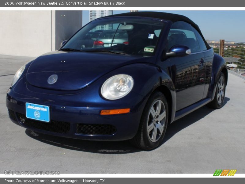 Shadow Blue / Black 2006 Volkswagen New Beetle 2.5 Convertible