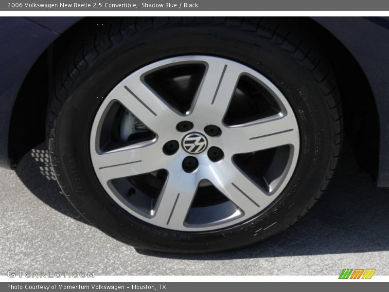 Shadow Blue / Black 2006 Volkswagen New Beetle 2.5 Convertible