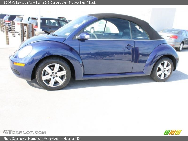 Shadow Blue / Black 2006 Volkswagen New Beetle 2.5 Convertible