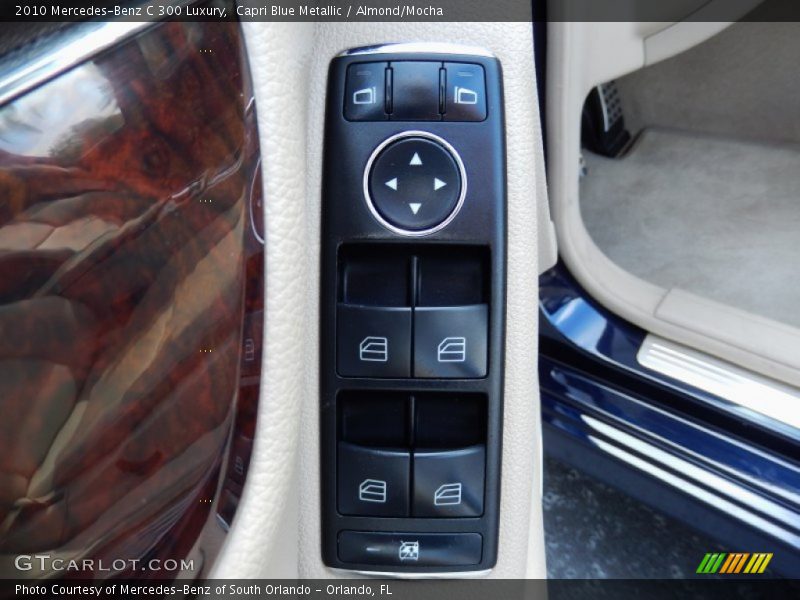 Capri Blue Metallic / Almond/Mocha 2010 Mercedes-Benz C 300 Luxury