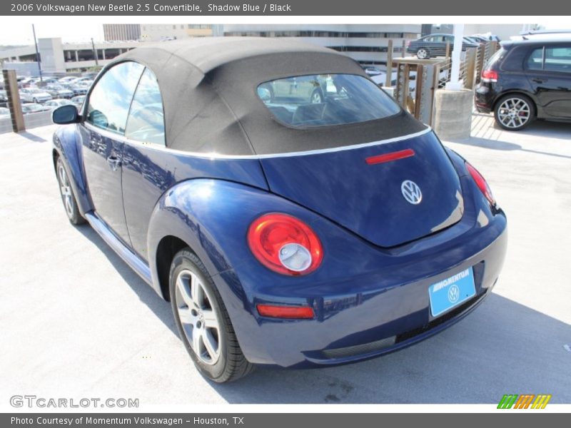 Shadow Blue / Black 2006 Volkswagen New Beetle 2.5 Convertible