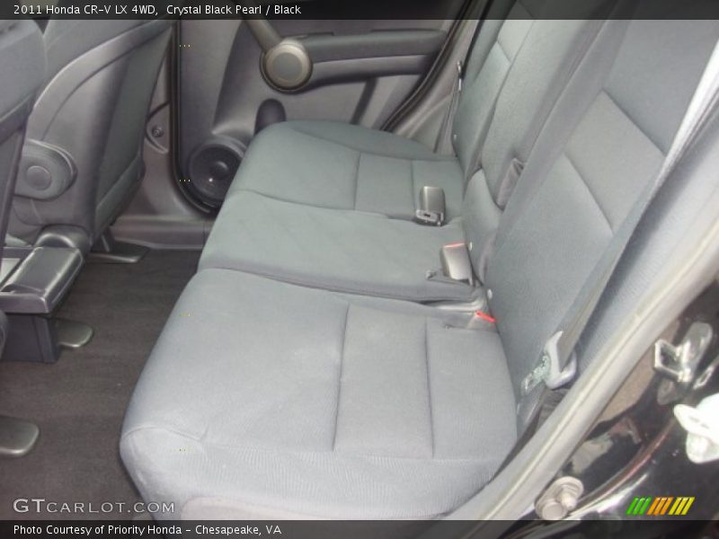 Crystal Black Pearl / Black 2011 Honda CR-V LX 4WD