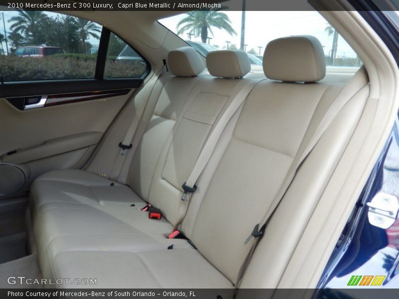 Capri Blue Metallic / Almond/Mocha 2010 Mercedes-Benz C 300 Luxury