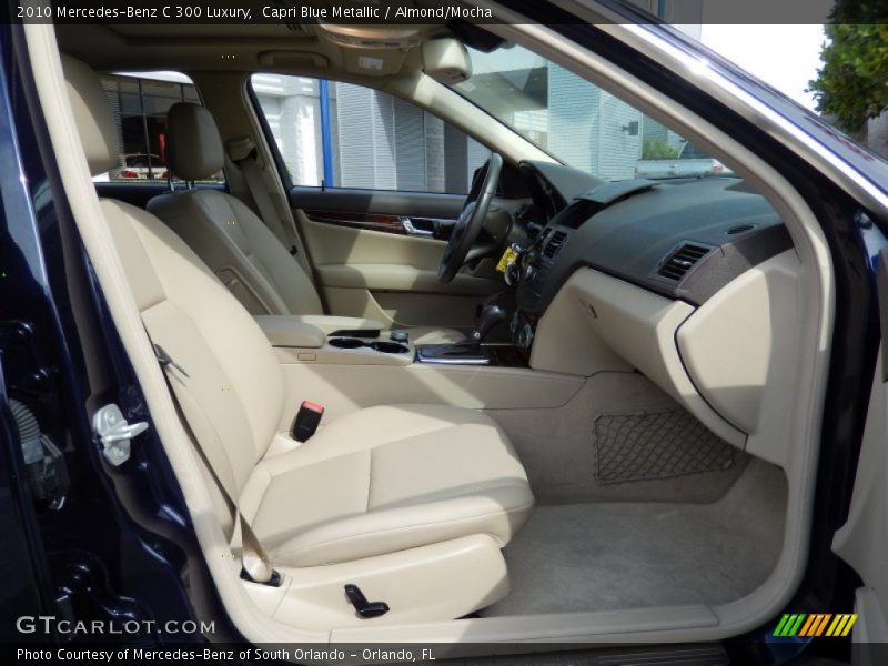 Capri Blue Metallic / Almond/Mocha 2010 Mercedes-Benz C 300 Luxury