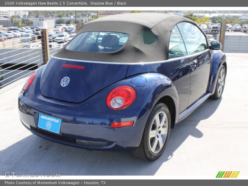 Shadow Blue / Black 2006 Volkswagen New Beetle 2.5 Convertible