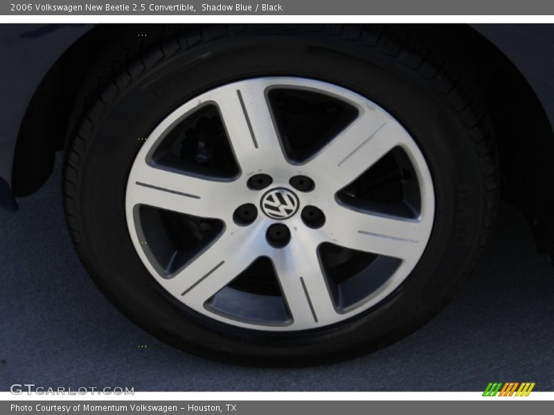 Shadow Blue / Black 2006 Volkswagen New Beetle 2.5 Convertible