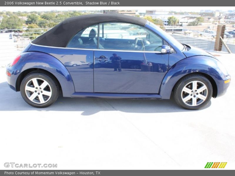 Shadow Blue / Black 2006 Volkswagen New Beetle 2.5 Convertible