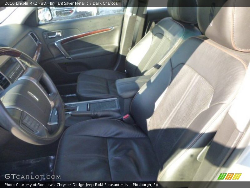 Brilliant Silver Metallic / Dark Charcoal 2010 Lincoln MKZ FWD