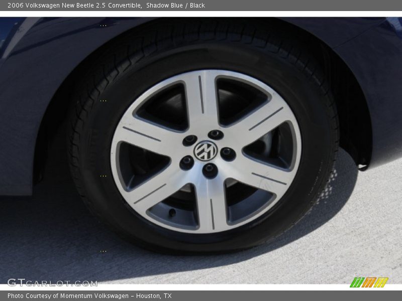 Shadow Blue / Black 2006 Volkswagen New Beetle 2.5 Convertible