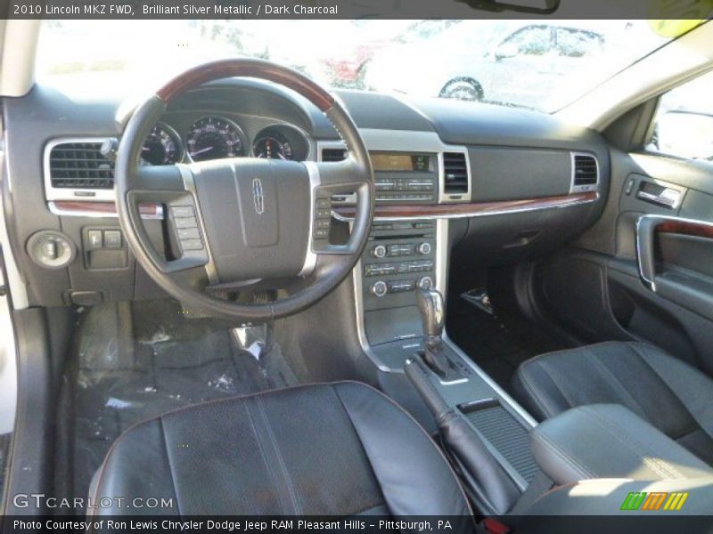 Brilliant Silver Metallic / Dark Charcoal 2010 Lincoln MKZ FWD
