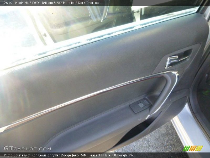 Brilliant Silver Metallic / Dark Charcoal 2010 Lincoln MKZ FWD