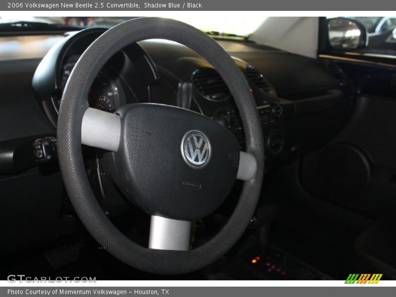 Shadow Blue / Black 2006 Volkswagen New Beetle 2.5 Convertible