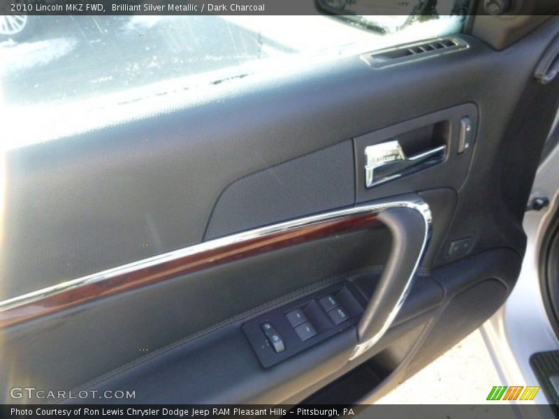 Brilliant Silver Metallic / Dark Charcoal 2010 Lincoln MKZ FWD