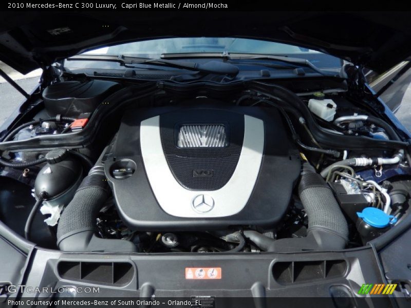 Capri Blue Metallic / Almond/Mocha 2010 Mercedes-Benz C 300 Luxury