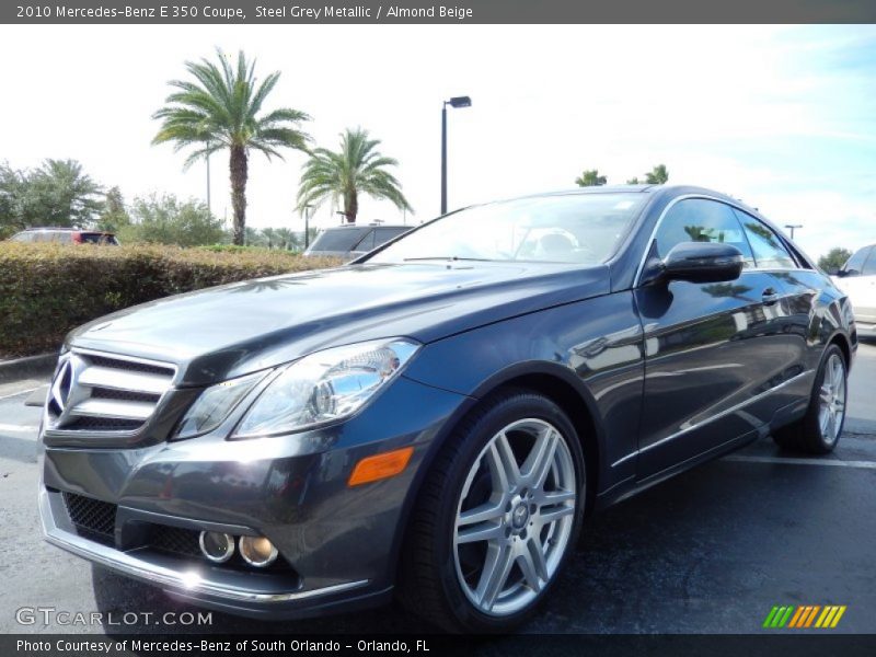 Front 3/4 View of 2010 E 350 Coupe