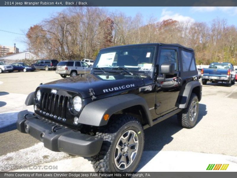 Black / Black 2014 Jeep Wrangler Rubicon 4x4