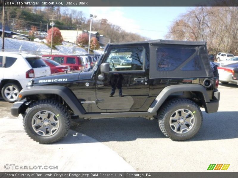 Black / Black 2014 Jeep Wrangler Rubicon 4x4