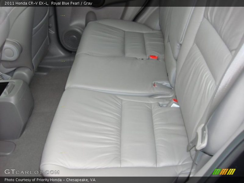 Royal Blue Pearl / Gray 2011 Honda CR-V EX-L