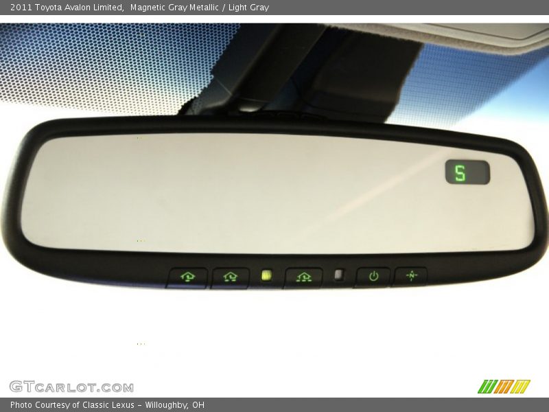 Magnetic Gray Metallic / Light Gray 2011 Toyota Avalon Limited