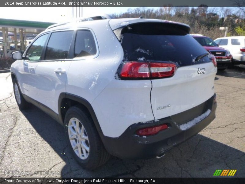 Bright White / Morocco - Black 2014 Jeep Cherokee Latitude 4x4
