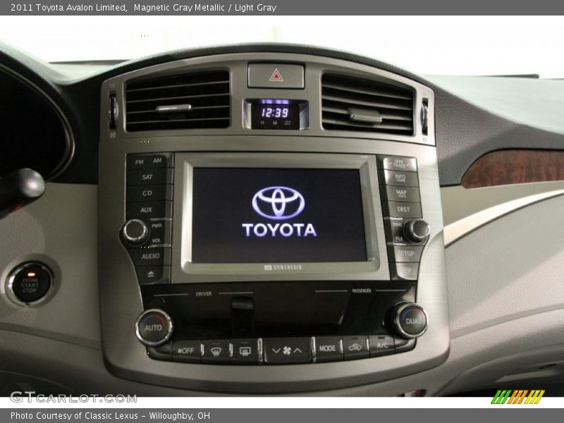 Magnetic Gray Metallic / Light Gray 2011 Toyota Avalon Limited
