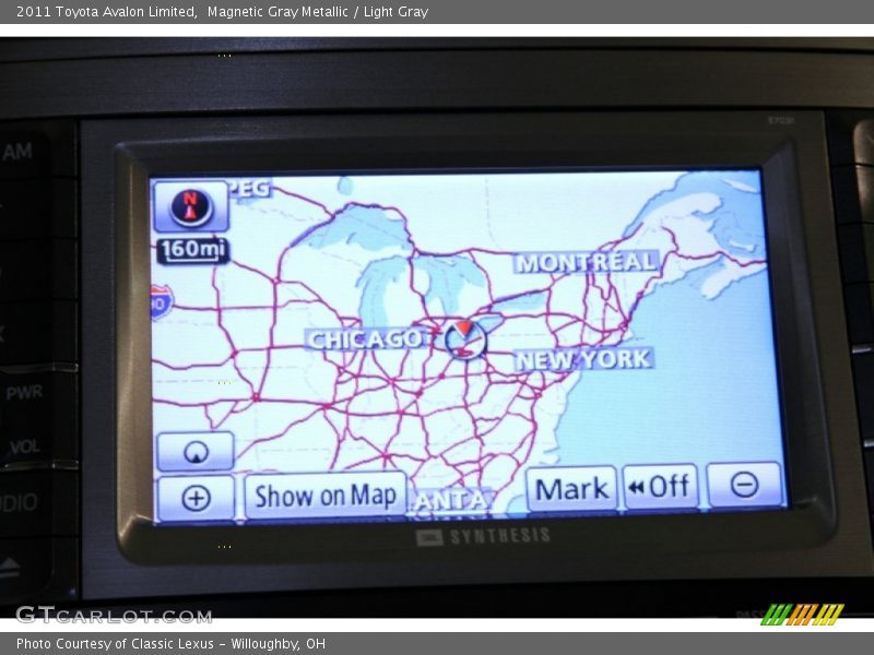 Magnetic Gray Metallic / Light Gray 2011 Toyota Avalon Limited