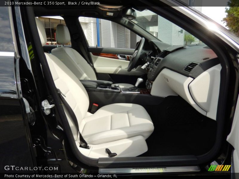 Black / Grey/Black 2010 Mercedes-Benz C 350 Sport
