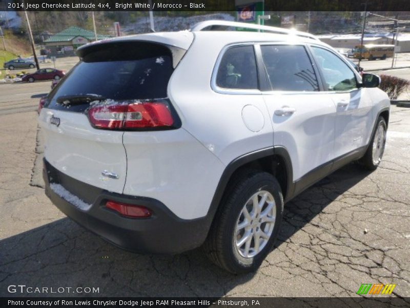 Bright White / Morocco - Black 2014 Jeep Cherokee Latitude 4x4