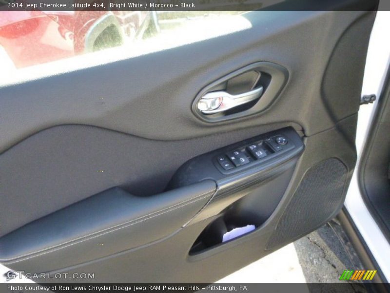 Bright White / Morocco - Black 2014 Jeep Cherokee Latitude 4x4