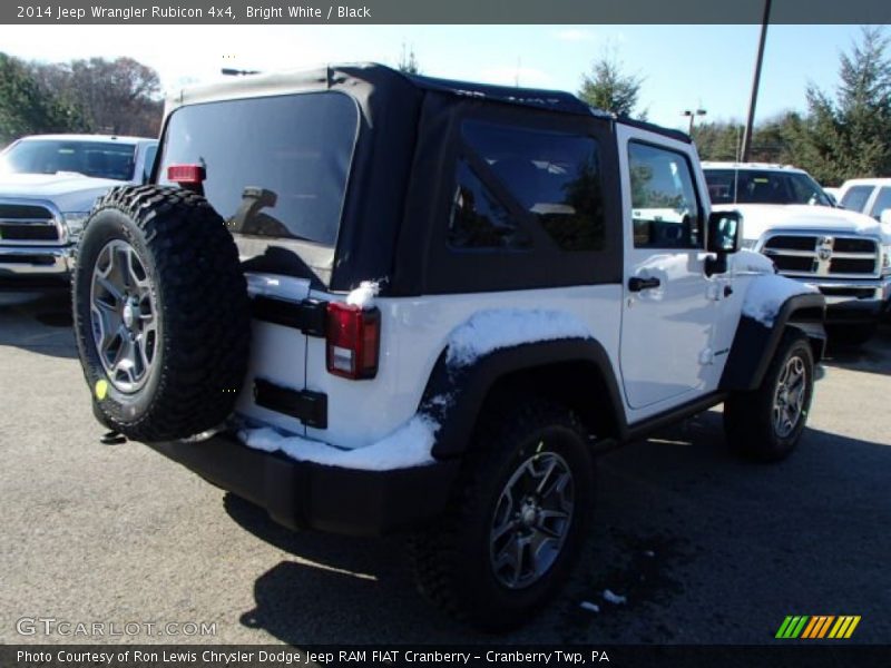 Bright White / Black 2014 Jeep Wrangler Rubicon 4x4
