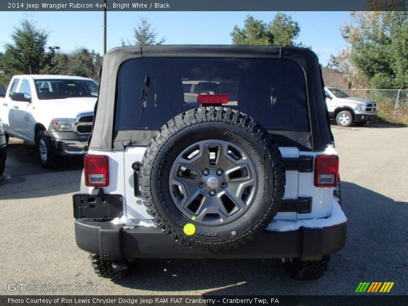 Bright White / Black 2014 Jeep Wrangler Rubicon 4x4