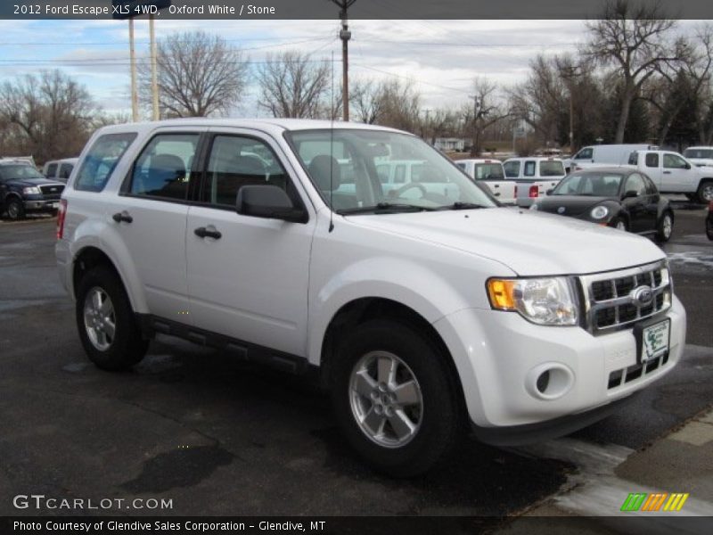 Oxford White / Stone 2012 Ford Escape XLS 4WD