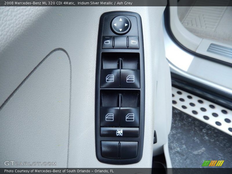 Iridium Silver Metallic / Ash Grey 2008 Mercedes-Benz ML 320 CDI 4Matic