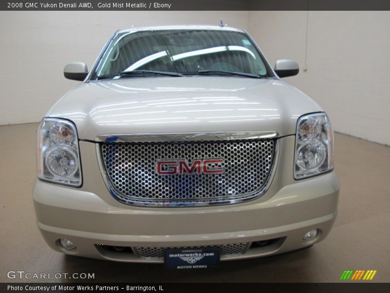 Gold Mist Metallic / Ebony 2008 GMC Yukon Denali AWD