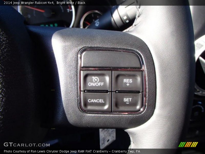 Bright White / Black 2014 Jeep Wrangler Rubicon 4x4