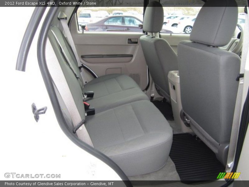 Rear Seat of 2012 Escape XLS 4WD