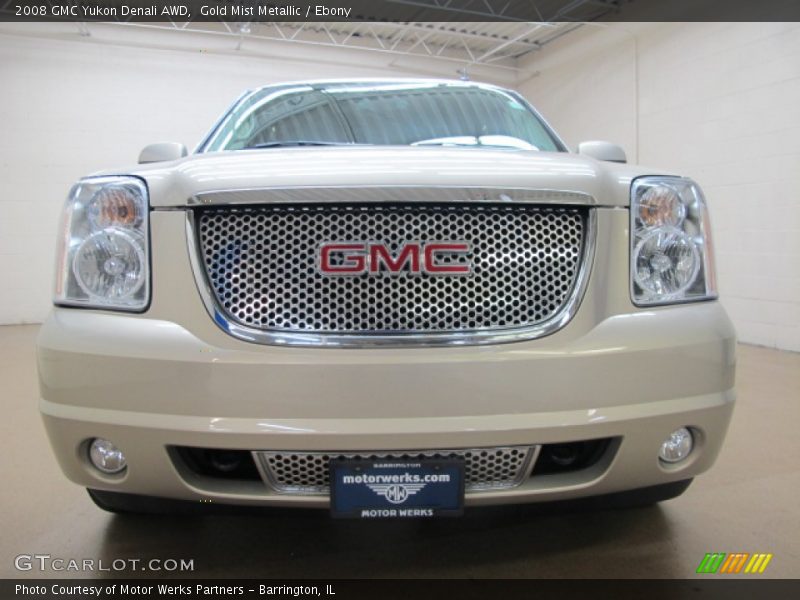 Gold Mist Metallic / Ebony 2008 GMC Yukon Denali AWD