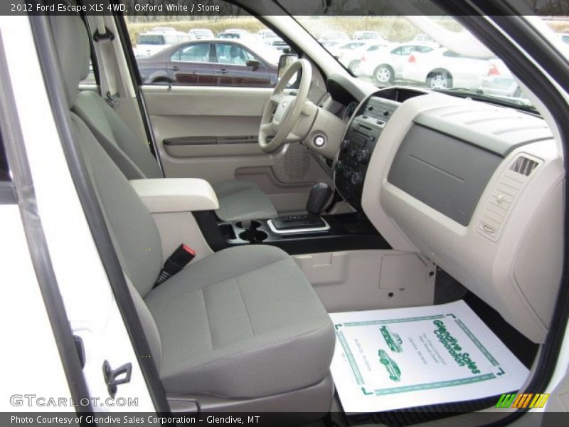Oxford White / Stone 2012 Ford Escape XLS 4WD