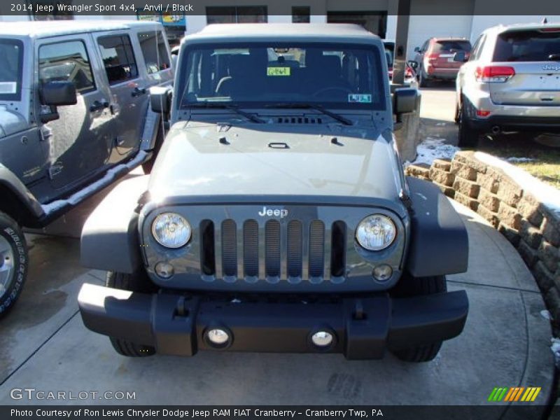 Anvil / Black 2014 Jeep Wrangler Sport 4x4