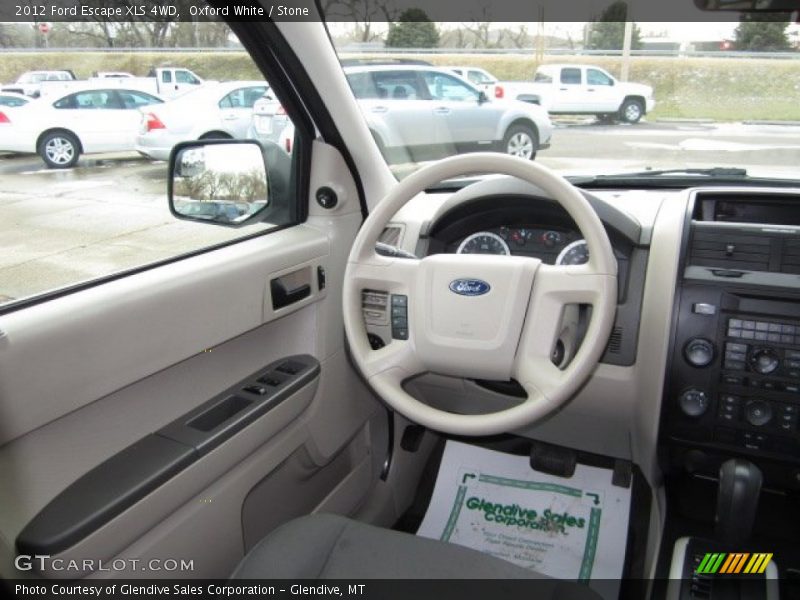 Oxford White / Stone 2012 Ford Escape XLS 4WD