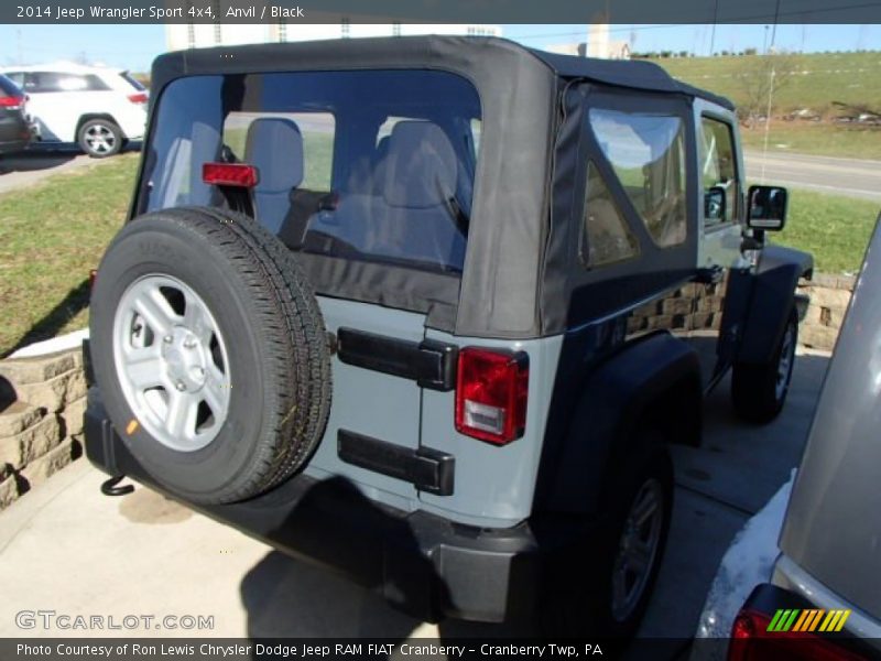 Anvil / Black 2014 Jeep Wrangler Sport 4x4